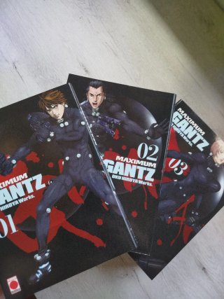 Manga Gantz números 1-5 edición Maximum