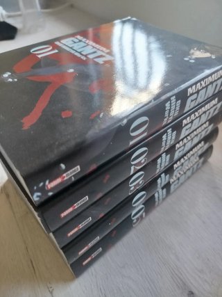Manga Gantz números 1-5 edición Maximum