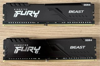 Memoria RAM DDR4 Kingston 2X16GB