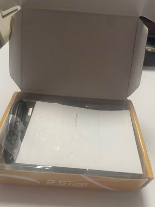 Disco duro externo 2,5 HDD 750G