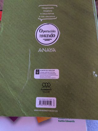 Libro 1° de Bachillerato, bioloxia. Anaya