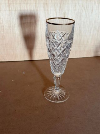 Copas de cristal tallado 48unidades