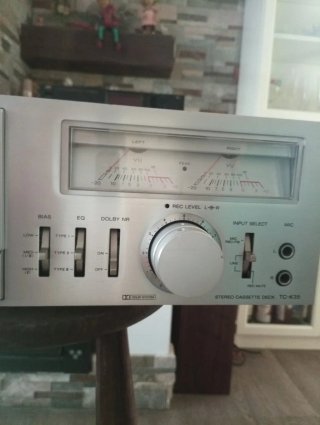 Pletina Sony TC-K35 Plata