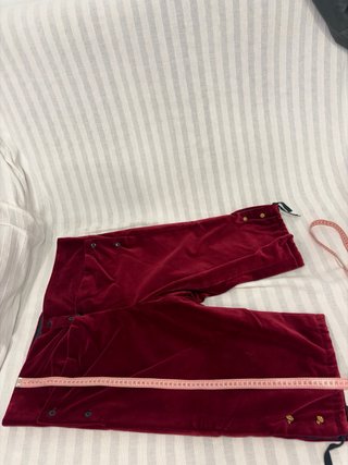 Traje de Fallero Caballero Rojo y Dorado