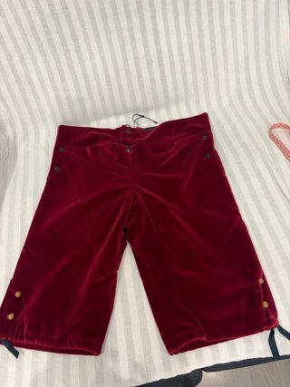 Traje de Fallero Caballero Rojo y Dorado