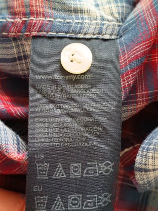 Camicia a quadri Tommy Hilfiger Denim