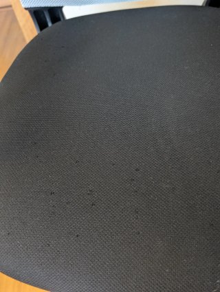 Silla de oficina ergonómica negra y gris