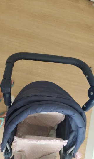 Carrito de muñecas para trillizos