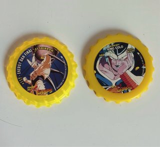 Carta Dragon Ball Z Dodoria y dos chapas