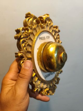 Timbre Decorativo "Press For Champagne"