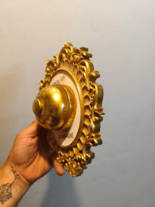 Timbre Decorativo "Press For Champagne"