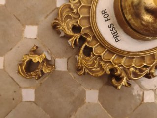 Timbre Decorativo "Press For Champagne"
