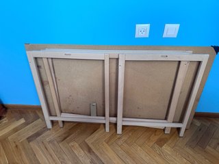 Mesa de madera plegable