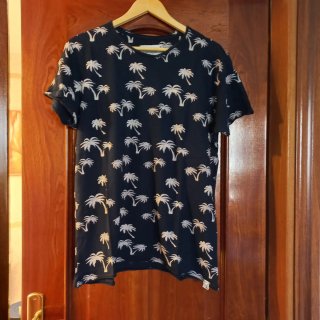 Camiseta palmeras manga corta XL