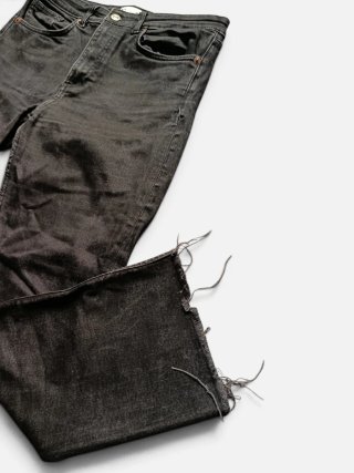 Pantalones flare negros Zara