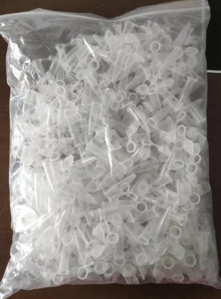 500 Microtubos Cónicos Polipropileno 1.5ml
