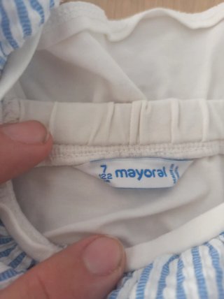 Conjunto infantil tirantes y shorts Mayoral talla7