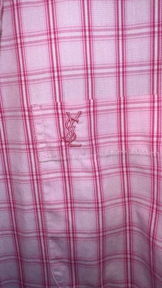 Camisa YSL Yves Saint Laurent Pour Homme.