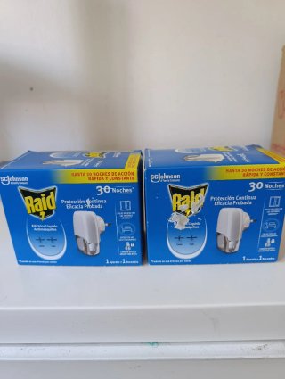 Raid Eléctrico Líquido Antimosquitos 30 Noches x 2