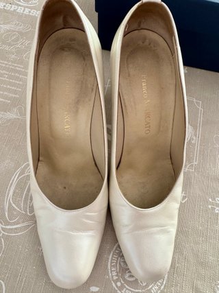 Zapatos Franco Mar Piel Beige Talla 38
