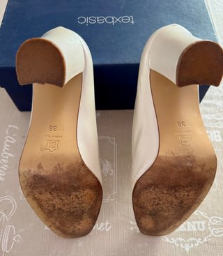 Zapatos Franco Mar Piel Beige Talla 38