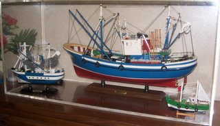 Maqueta Barco Pesca Artesanal