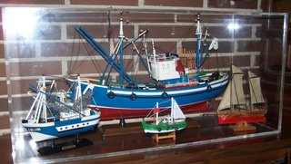 Maqueta Barco Pesca Artesanal