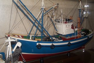 Maqueta Barco Pesca Artesanal