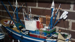 Maqueta Barco Pesca Artesanal