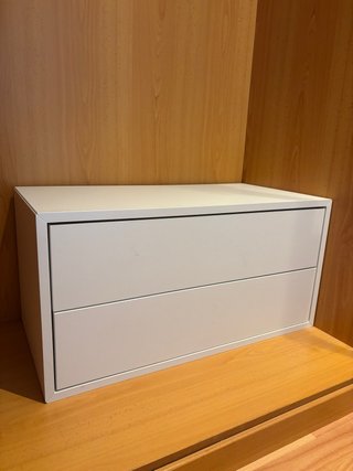 Cajonera IKEA Blanca 2 Cajones
