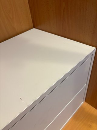 Cajonera IKEA Blanca 2 Cajones