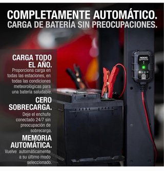 Cargador y Mantenedor Baterías NOCO Genius 1