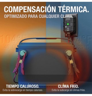 Cargador y Mantenedor Baterías NOCO Genius 1