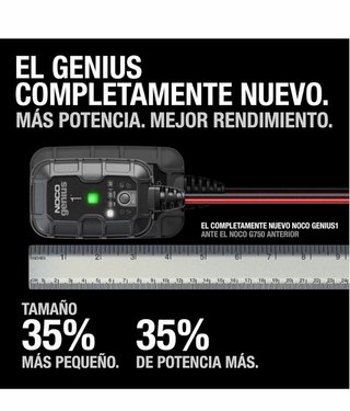 Cargador y Mantenedor Baterías NOCO Genius 1