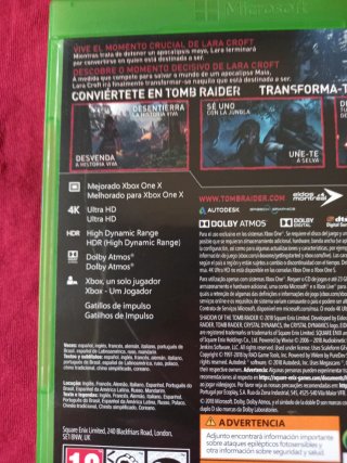 Shadow of The Tomb Raider XBOX ONE