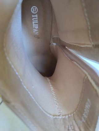 Stivaletti Tulipano beige n. 37