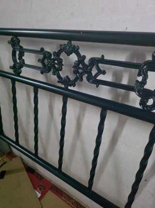 Cabecero Forja Verde 135 cm