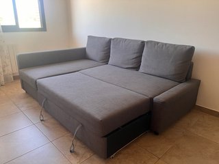 Sofá Cama Gris Oscuro IKEA