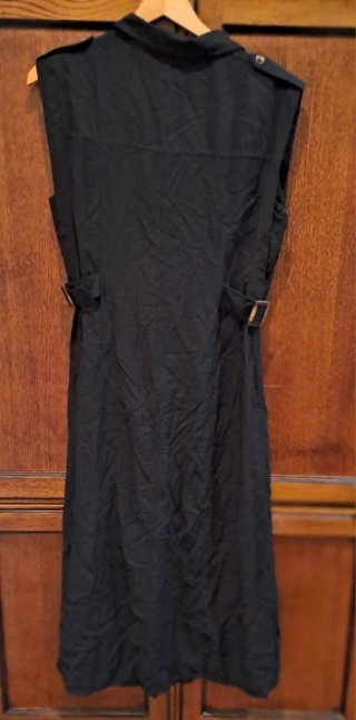 Vestido camisero Zara negro talla M