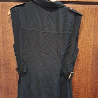 Vestido camisero Zara negro talla M
