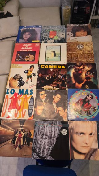 Lote de vinilos variados