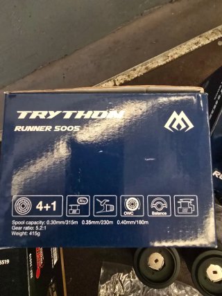 Carretes de pesca Mikado Trython Runner 5005