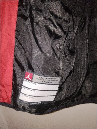Giubbino ragazzo Jordan rosso