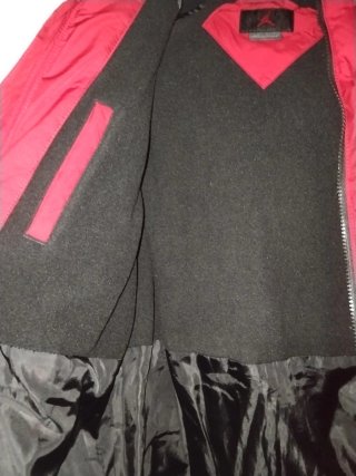 Giubbino ragazzo Jordan rosso