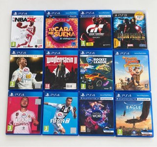 Videojuegos PS4: NBA 2K21, FIFA 18, 19, 20
