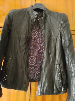 Chaqueta de piel mujer