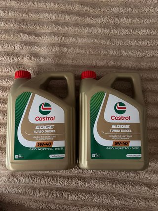 Aceite Castrol Edge 5W-40 Turbo Diesel (4L)