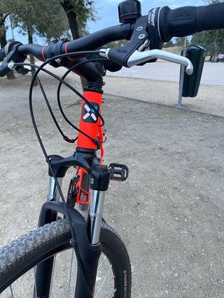 Bicicleta Rockrider 340 Naranja 26 pulgadas