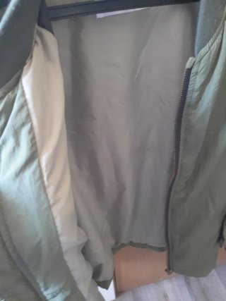 Chaqueta Zara niño verde, talla 10, 140 cm