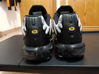 Nike TN Air Max Plus negras y blancas